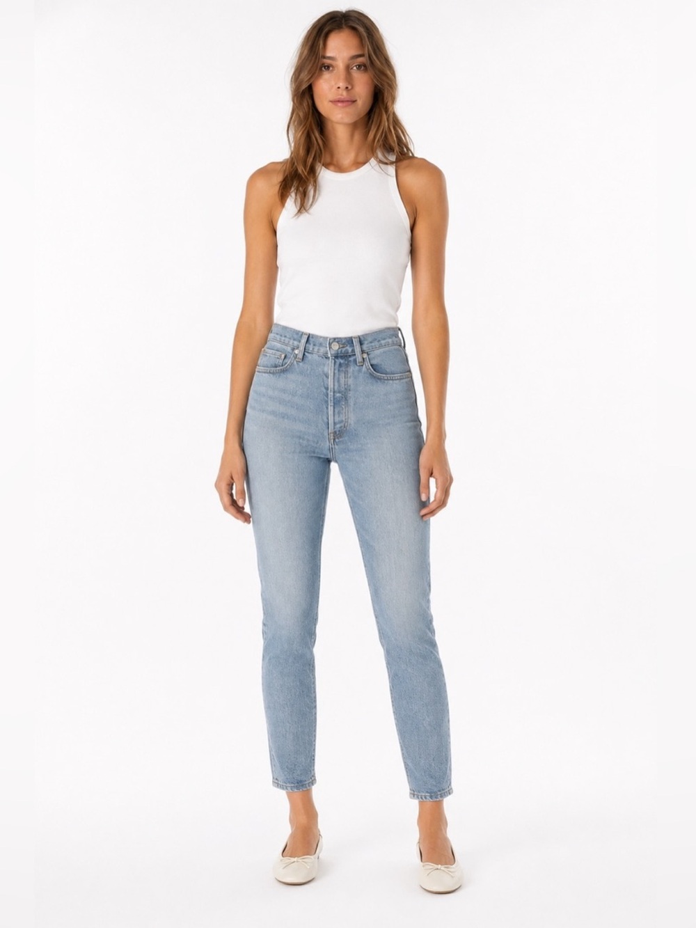 Agolde Nico High Rise Slim Jeans - Size 26 Style A093B-1255 (Like New!)